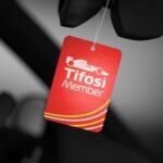 Car Air Freshener - Ferrari 24' Team Formula 1 Themed Fan Art