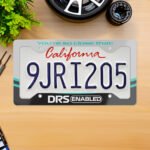 License Plate Frame - Mercedes AMG 24' Formula 1 Fan Art Design