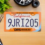 License Plate Frame - Mclaren 24' Formula 1 Fan Art Design