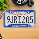 License Plate Frame - Racing Bulls 24' Formula 1 Fan Art Design