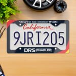 License Plate Frame - Red Bull 24' Formula 1 Fan Art Design